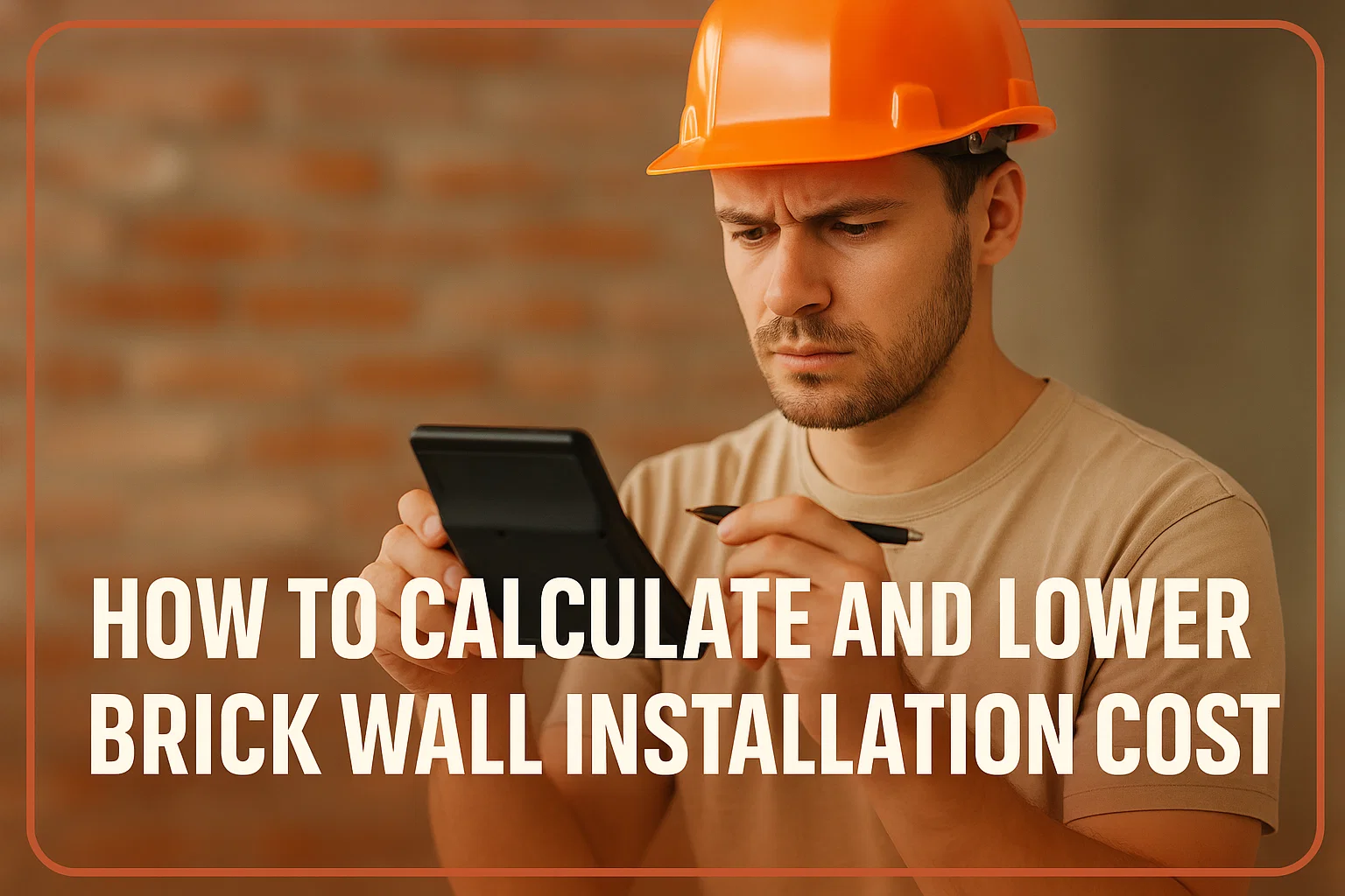 How to Calculate and Lower Brick Wall Installation Cost
