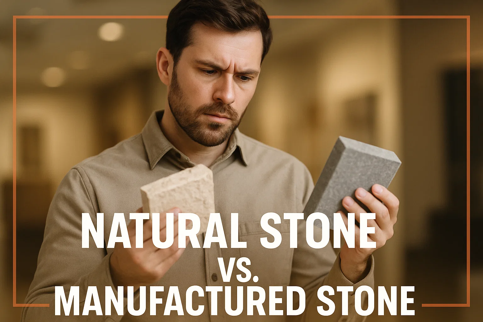 Natural Stone vs. Manufactured Stone