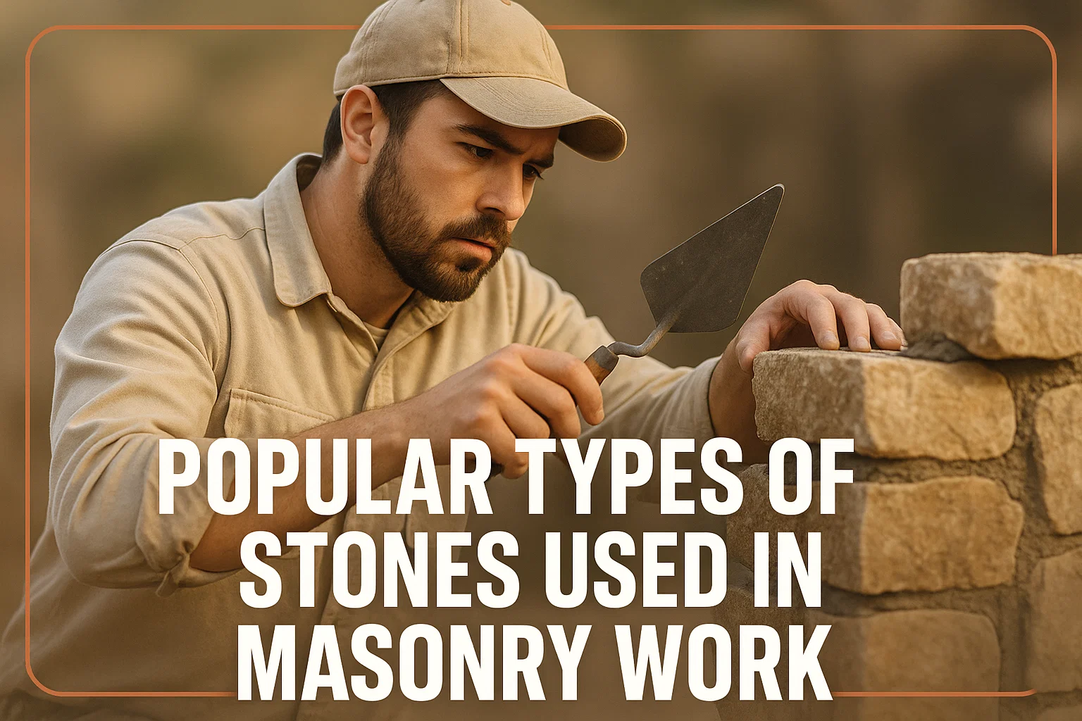 Popular Types of Stones Used in Masonry Work