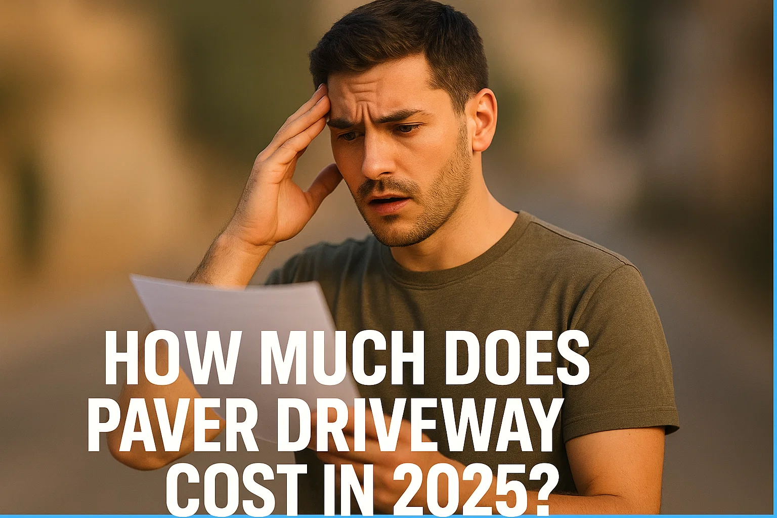 Paver Driveway Cost in 2025
