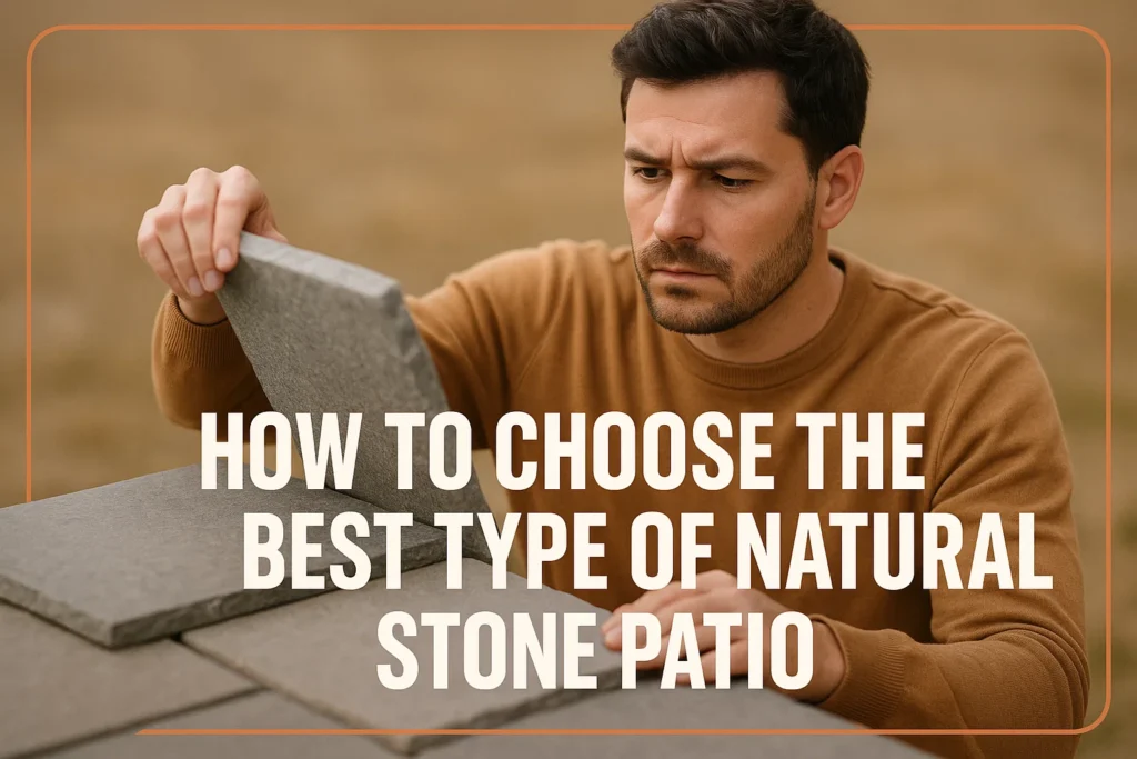 natural stone patio