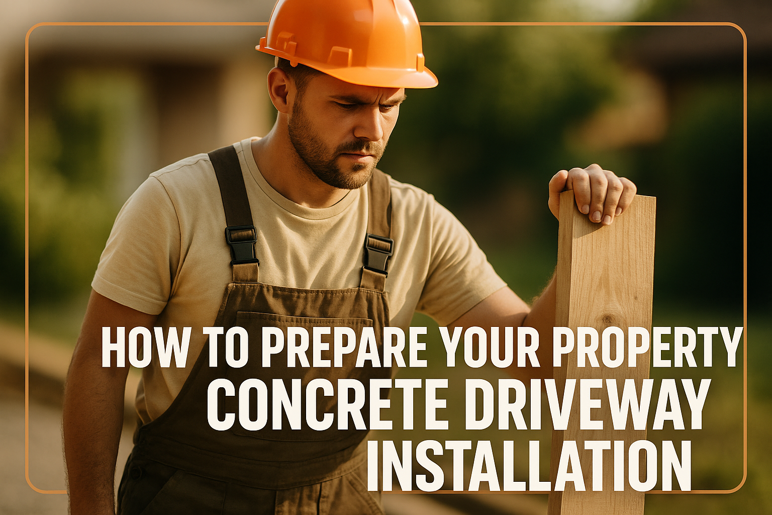 How to Prepare Your Property for Concrete Driveway Installation?