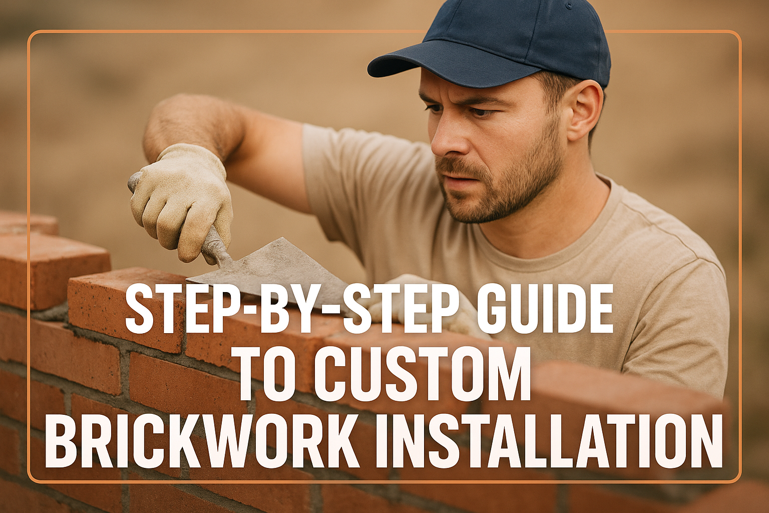 Step-by-Step Guide to Custom Brickwork Installation